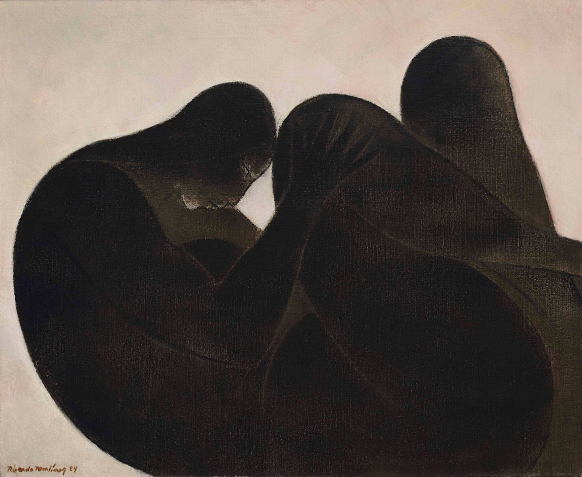 Mujer recostada by Ricardo Martinez