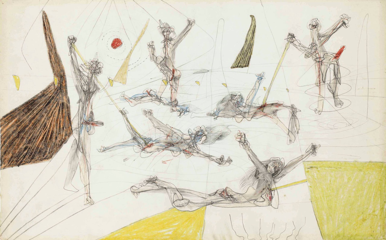 Untitled by Roberto Matta