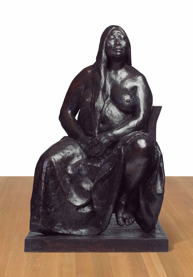 Rosa en una silla by Francisco Zuñiga