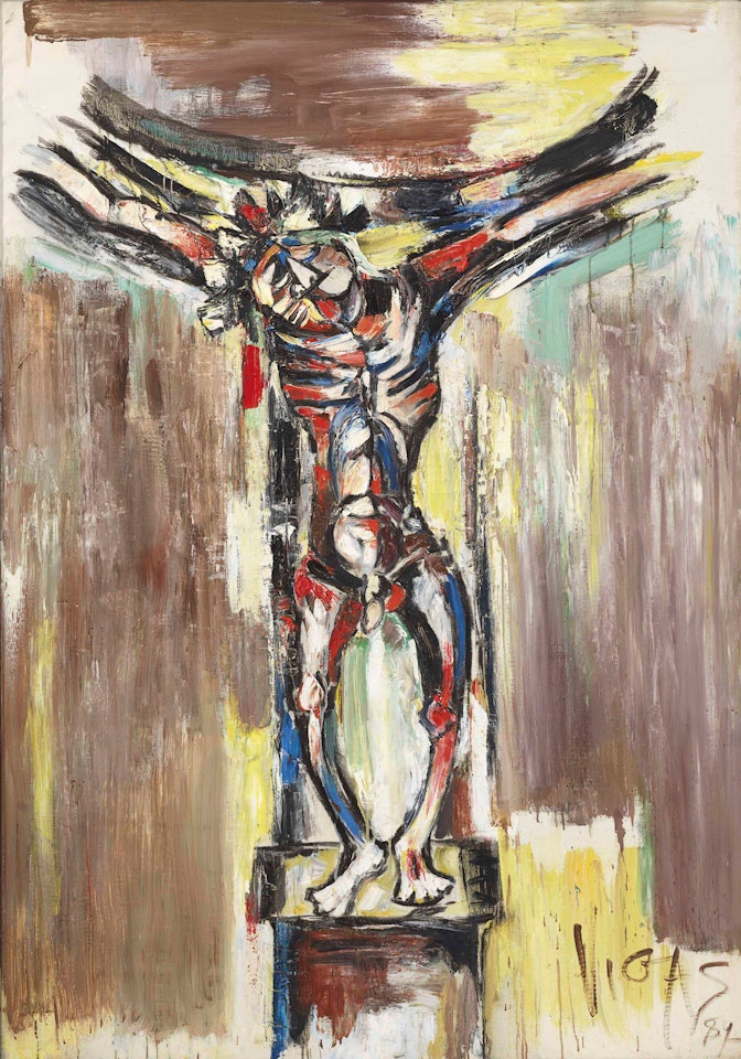 Gran Crucifixión VI: in memoriam a los supliciados del Retén de Catia by Oswaldo Vigas