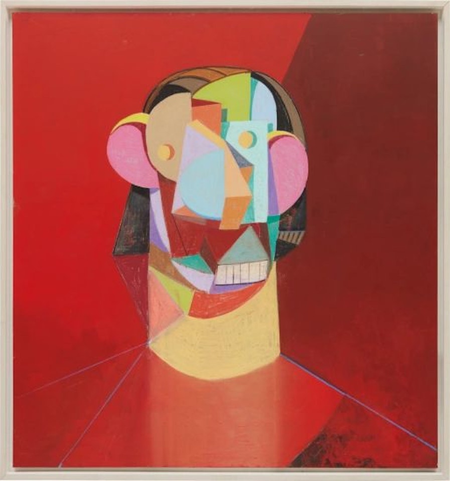 Red Head by George Condo