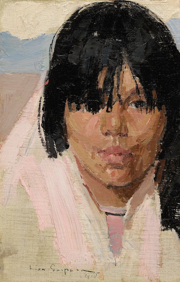 JUANITA—PUEBLO GIRL by Leon Gaspard