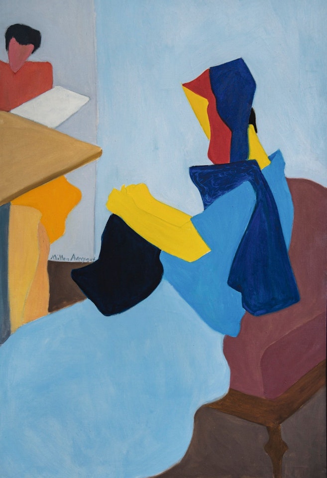 THE SEAMSTRESS by Milton Avery