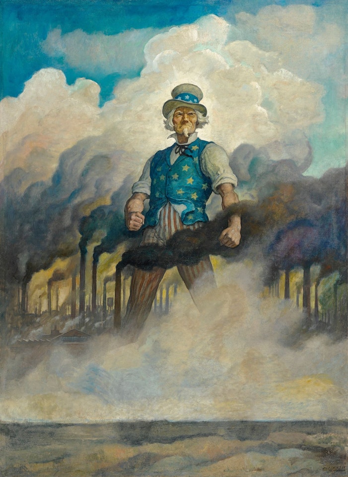 WE'RE ON OUR WAY by Newell Convers Wyeth