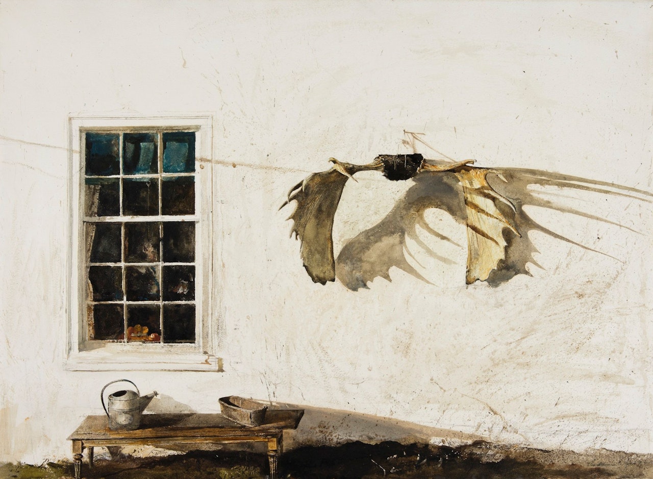 THE TROPHY by Andrew Wyeth