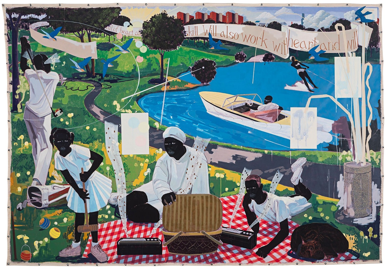 PAST TIMES by Kerry James Marshall