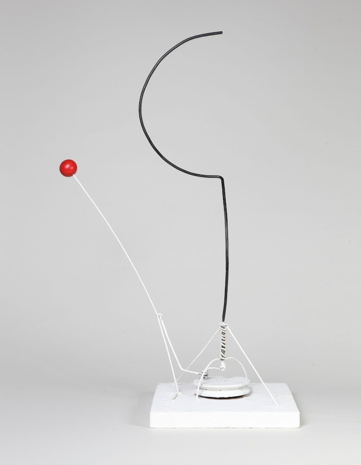 DOUBLE ARC AND SPHERE by Alexander Calder