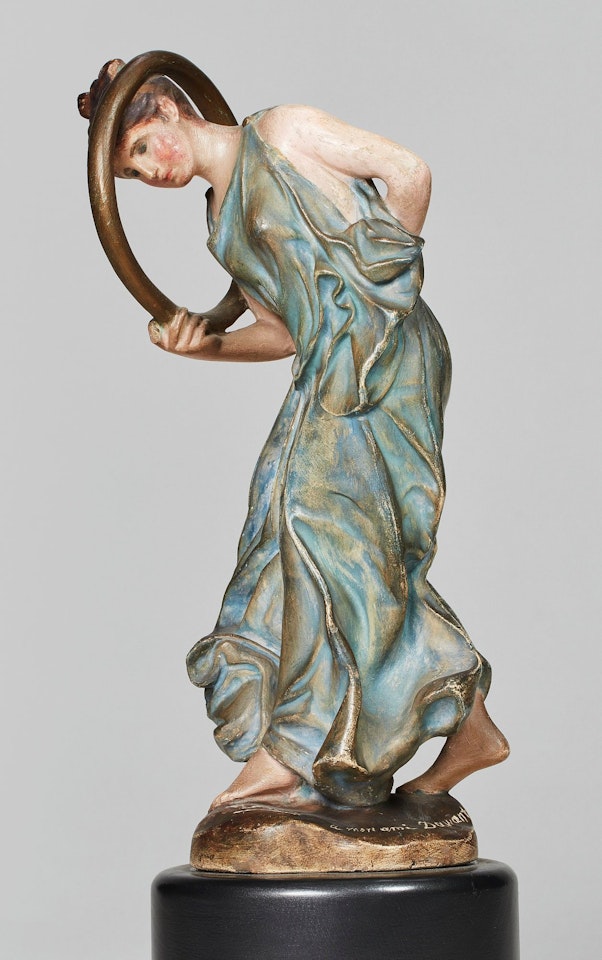 LA JOUEUSE DE CERCEAU (THE HOOP DANCER) by Jean Léon Gérome
