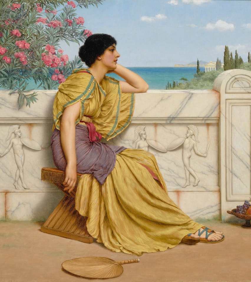 LEISURE HOURS by JOHN WILLIAM GODWARD, R.B.A.