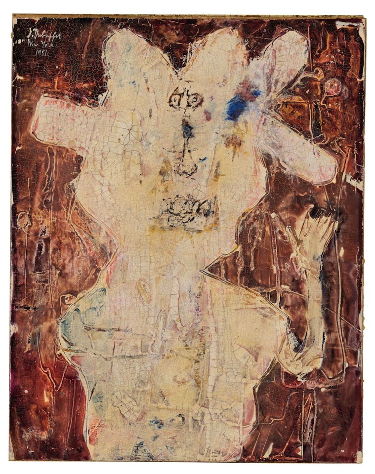 HOMME AU CHAPEAU by Jean Dubuffet