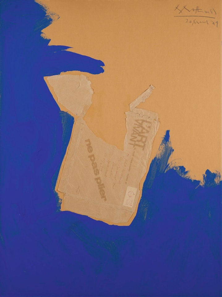 THE BALTIC SEA BRIDE NO. II by Robert Motherwell