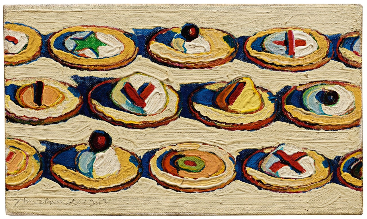 HORS D'OEUVRES by Wayne Thiebaud