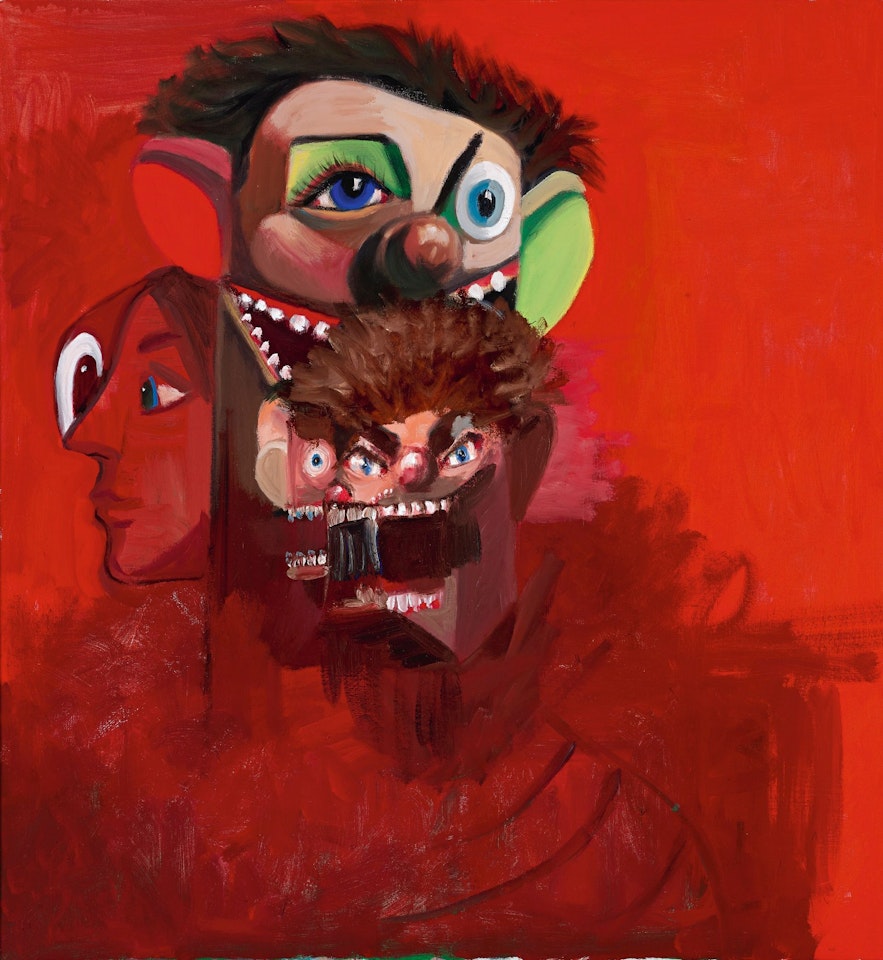 INNER TURMOIL  by George Condo