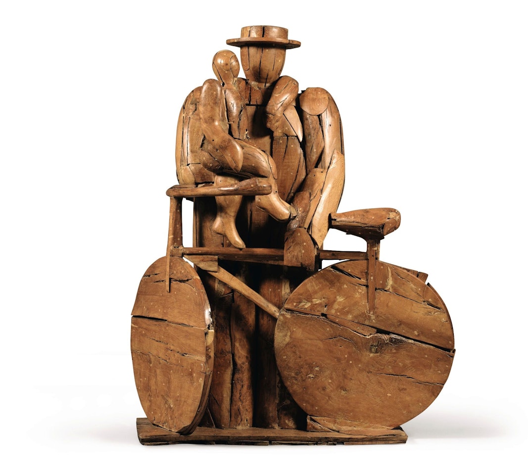 EL CICLISTA (LÉGER COMO PRETEXTO)  by Manolo Valdés