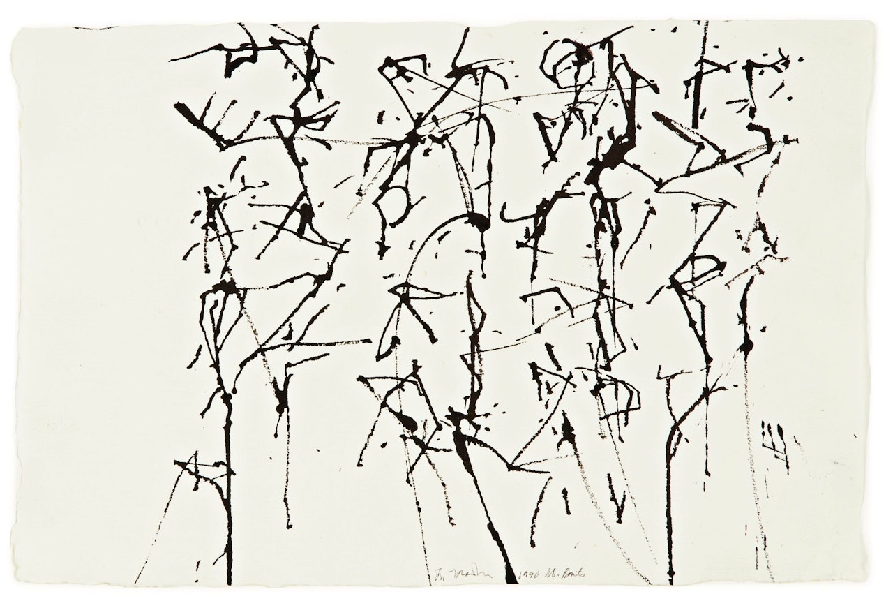 ST. BARTS 3 by Brice Marden