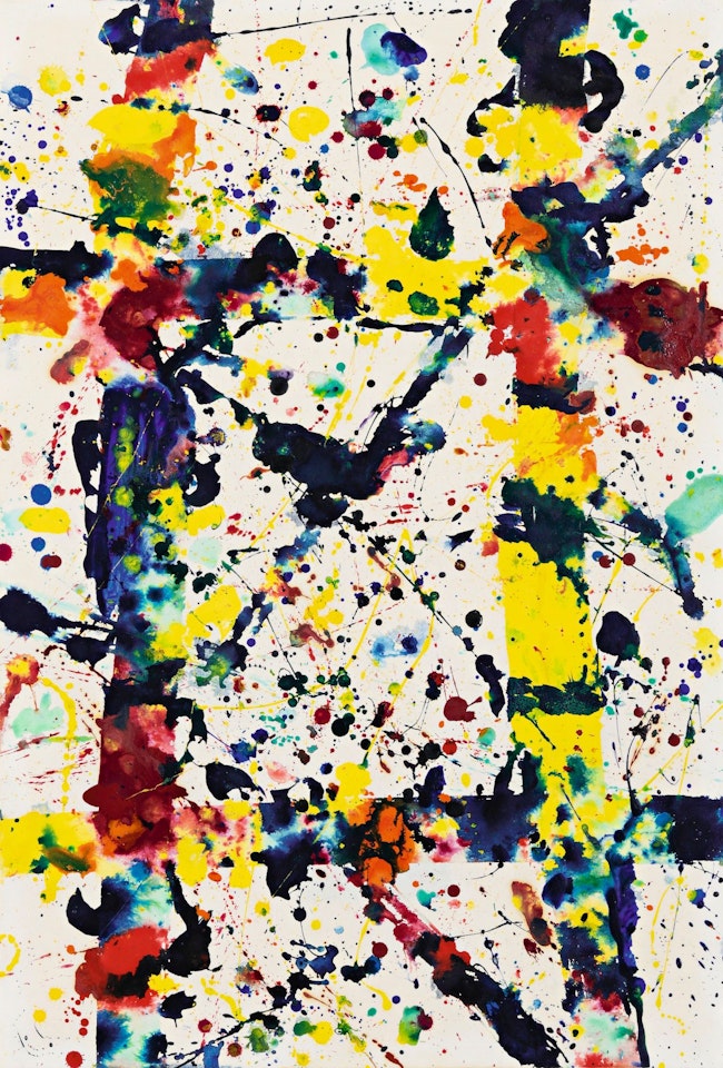 UNTITLED by Sam Francis