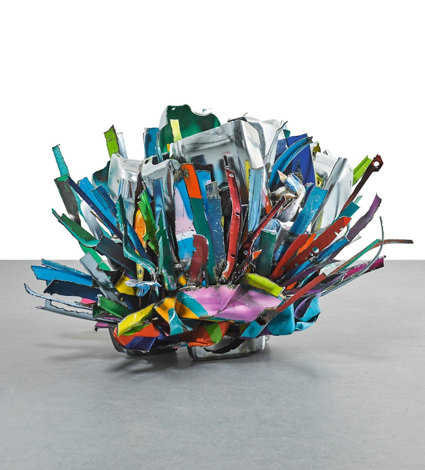 GLOVEBOXCOLLISION by John Chamberlain