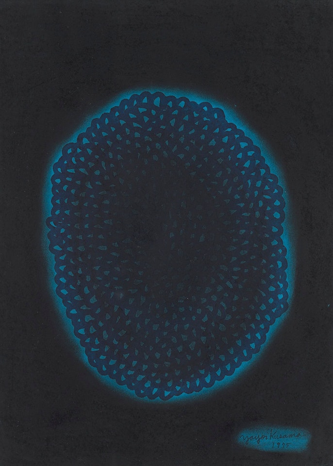 ASA NO UMI NI HITARU (BATHING IN THE MORNING SEA) by Yayoi Kusama
