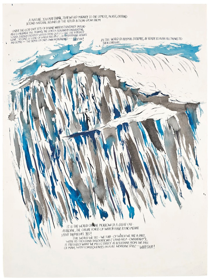 UNTITLED (A NATURE YOU MAY…) by Raymond Pettibon