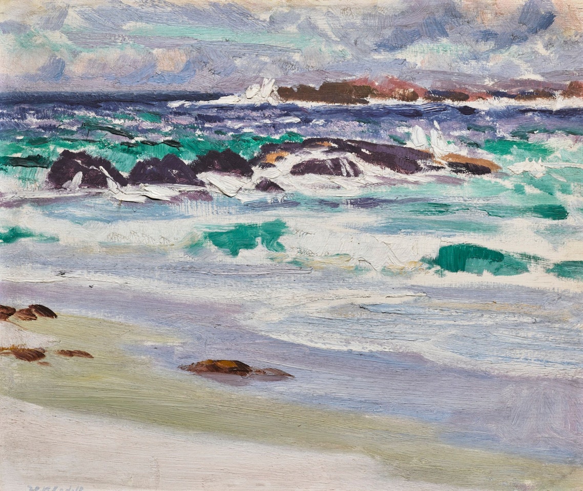 BREEZY DAY, IONA by Francis Campbell Boileau Cadell