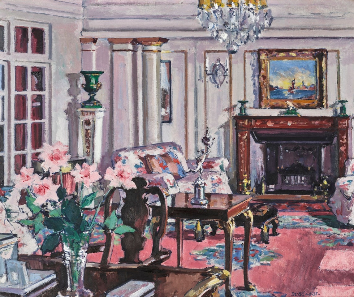 THE DRAWING ROOM, CROFT HOUSE by Francis Campbell Boileau Cadell