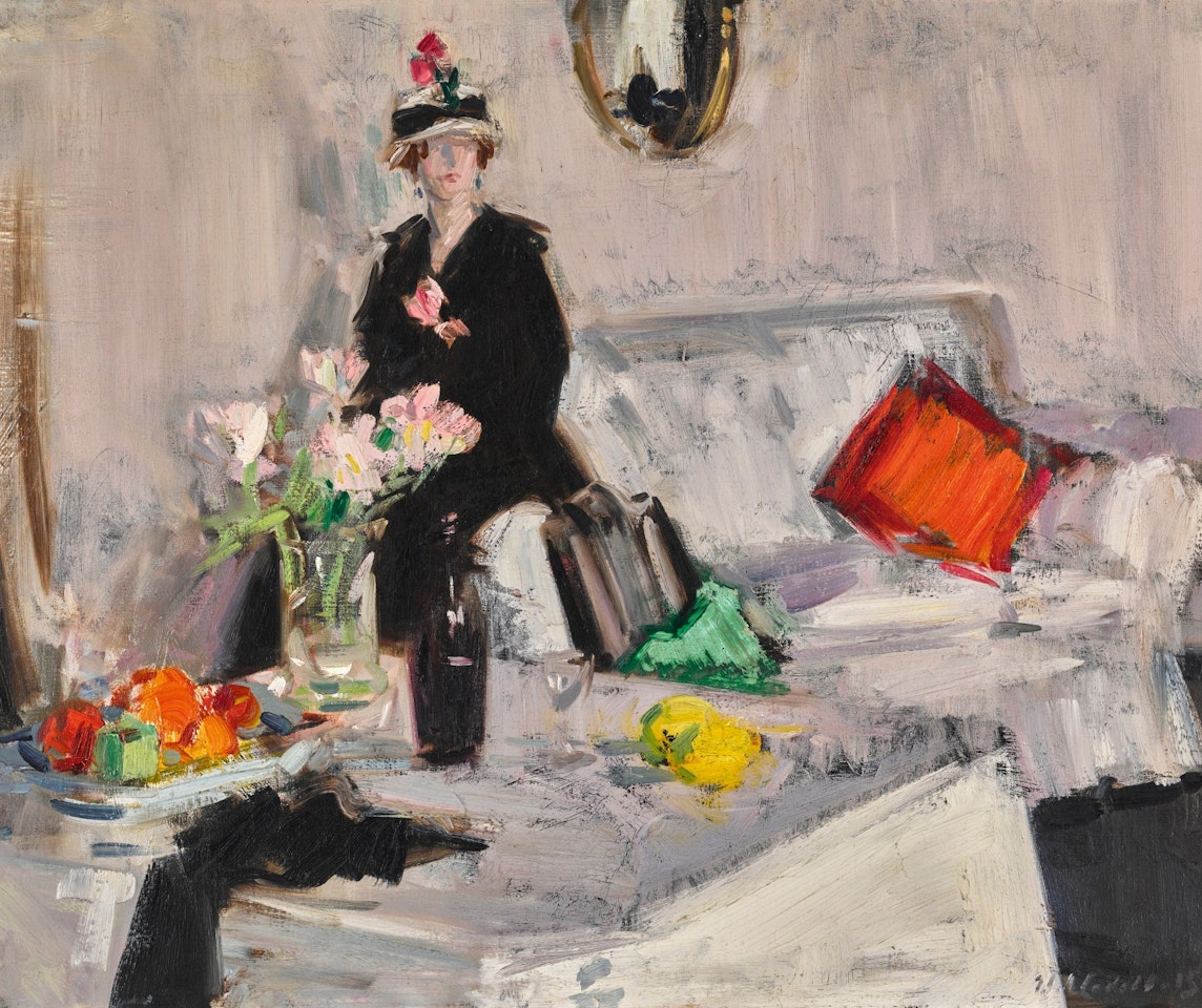 THE WHITE ROOM by Francis Campbell Boileau Cadell