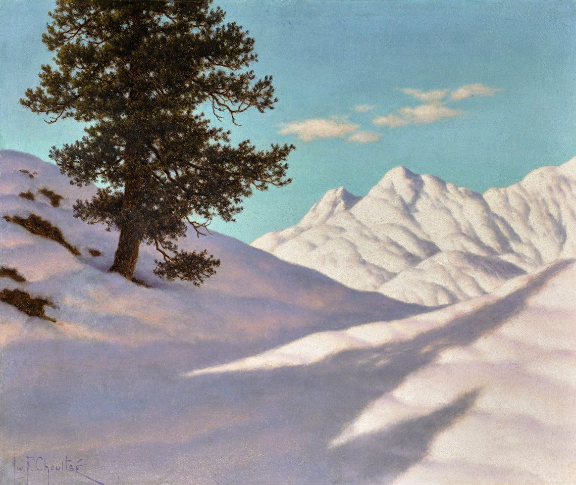 SOLEIL DU MIDI, ENGADINE by Ivan Fedorovich Choultse