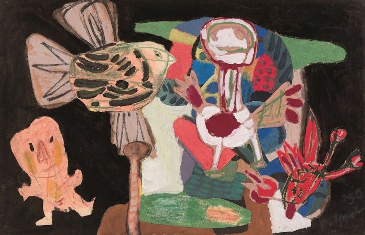 WITHOUT TITLE by Karel Appel
