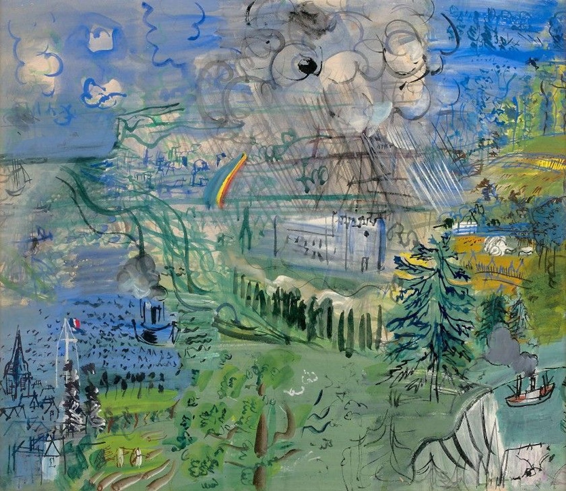 Study for the Bar of the Palais de Chaillot by Raoul Dufy