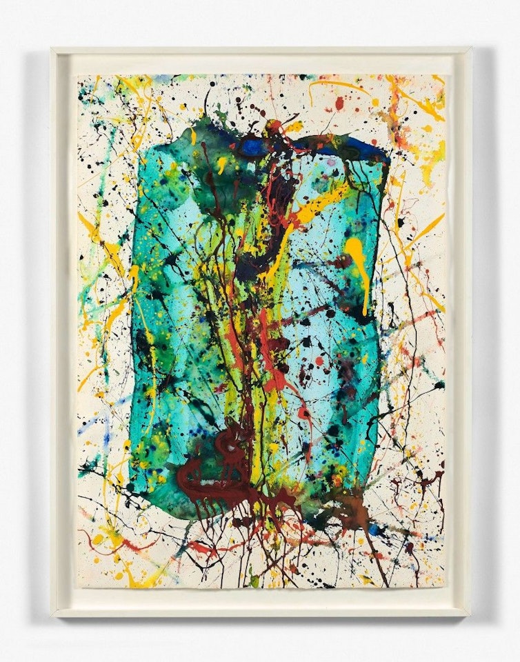 WITHOUT TITLE by Sam Francis