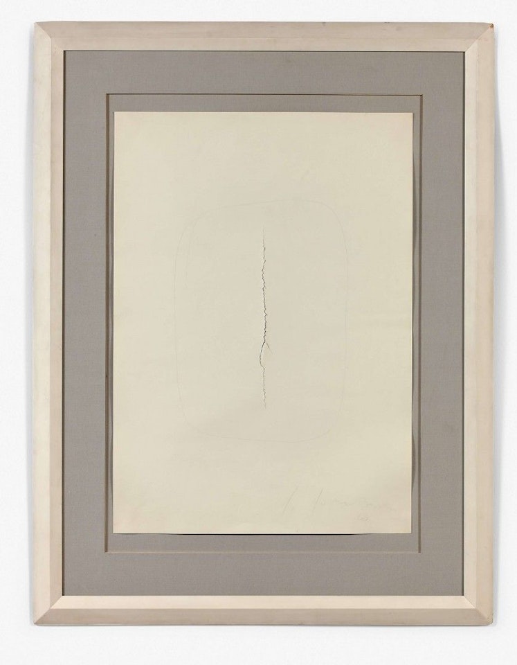 CONCETTO SPAZIALE by Lucio Fontana