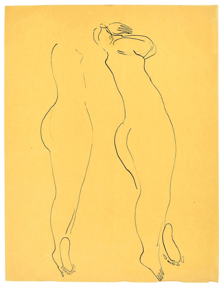 Two Nudes by Sanyu