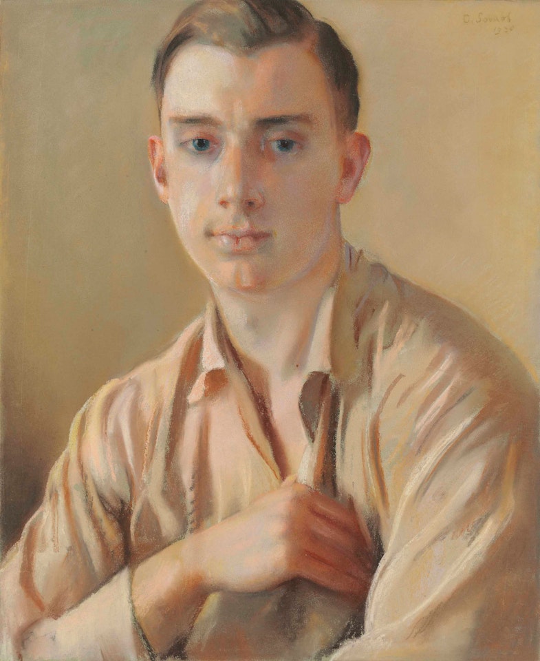 Portrait of Boris Snejkovsky by Konstantin Somov