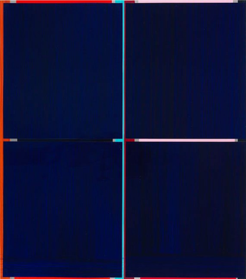 Blaue Schokolade by Imi Knoebel