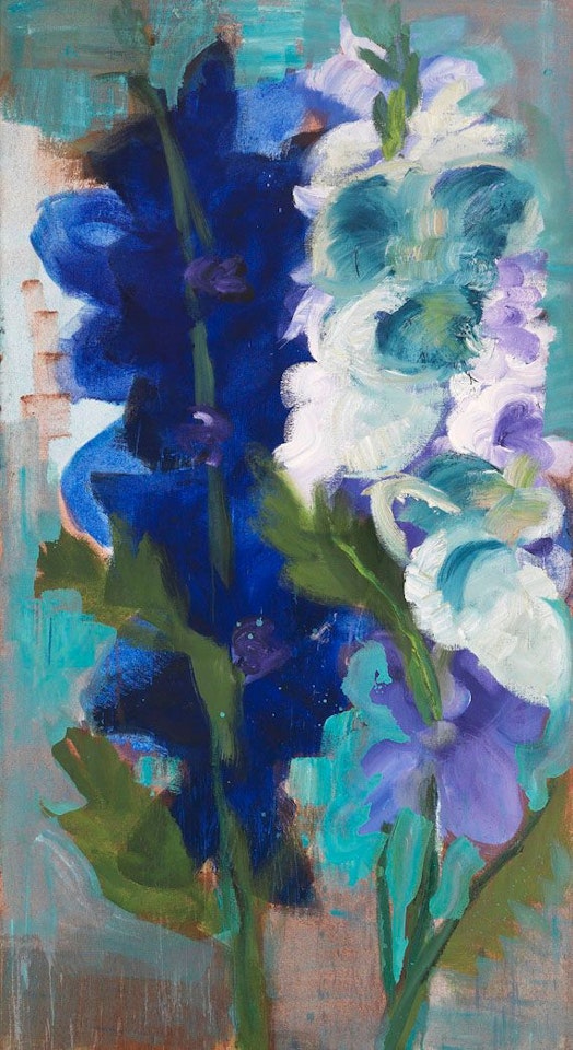 Gladiolen by Rainer Fetting