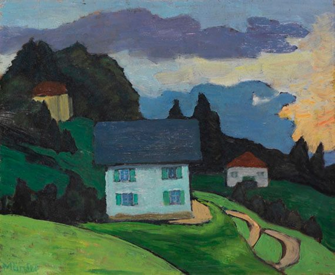 Haus am Hang by Gabriele Münter