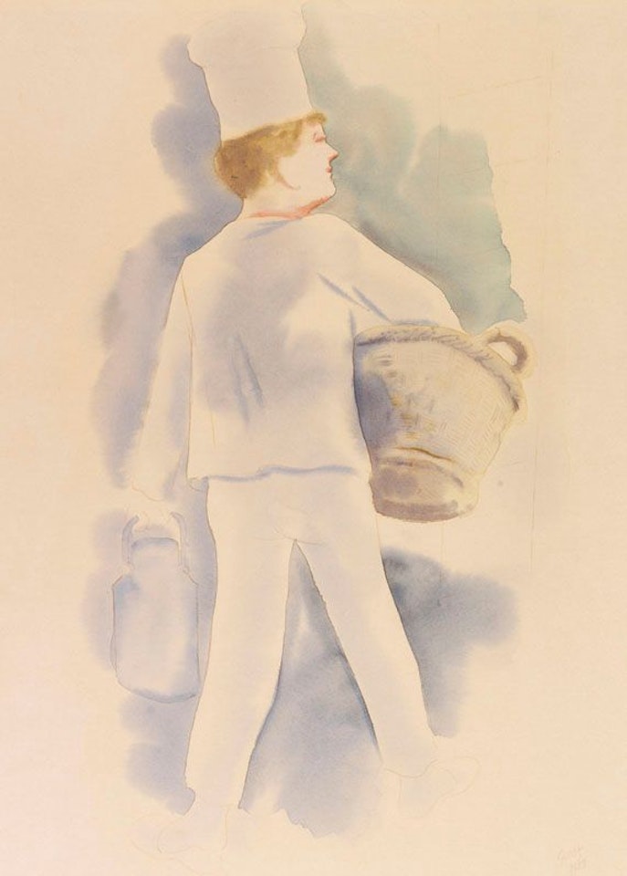 Bäckerjunge by George Grosz