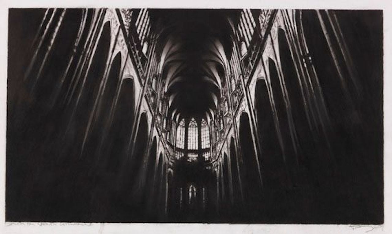 Study for North Cathedral by Robert Longo