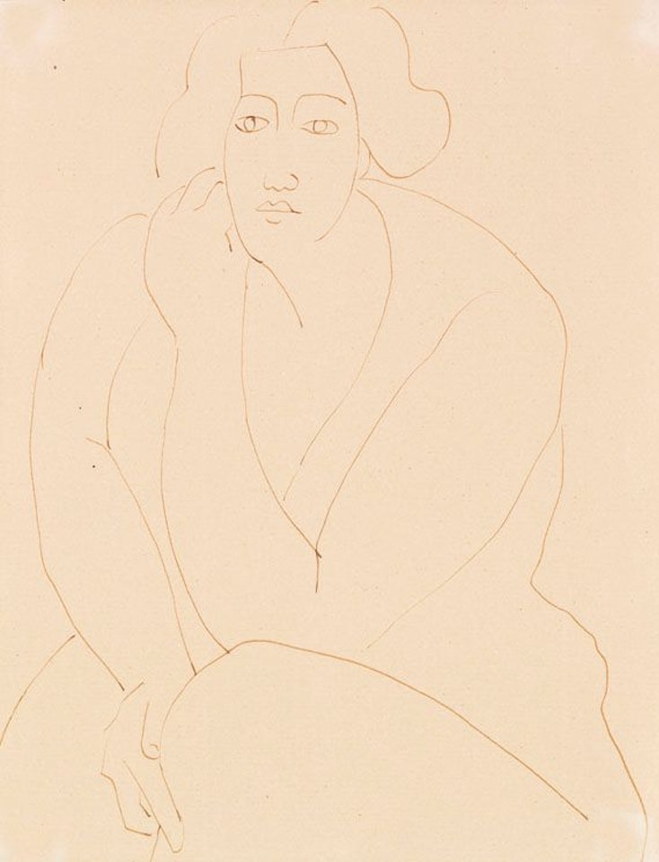 Frau by Gabriele Münter
