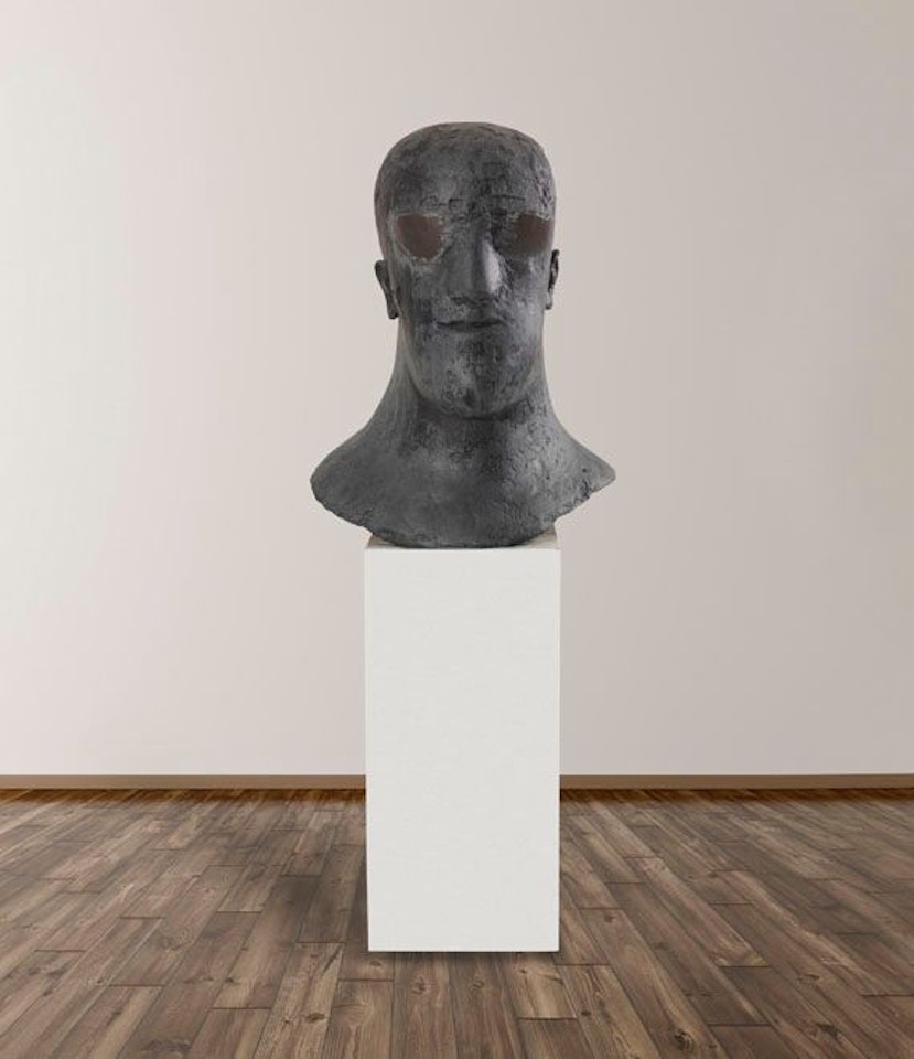 Goggle Head by Elisabeth Frink