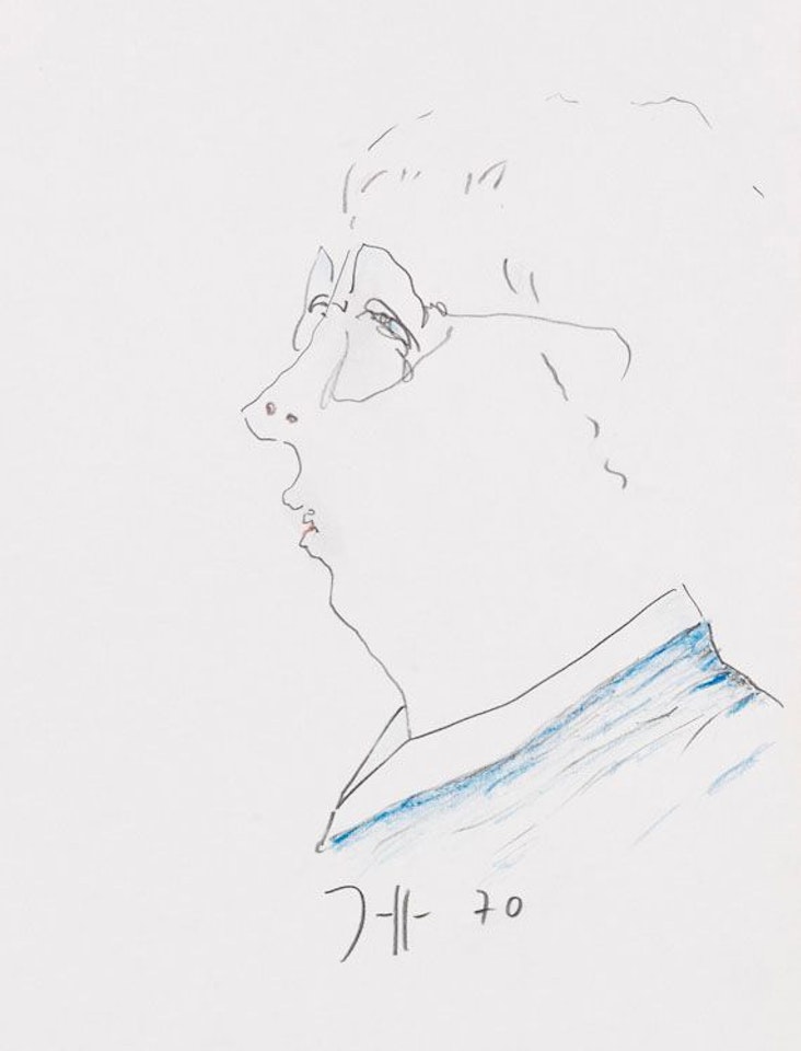 Selbstportrait by Horst Janssen