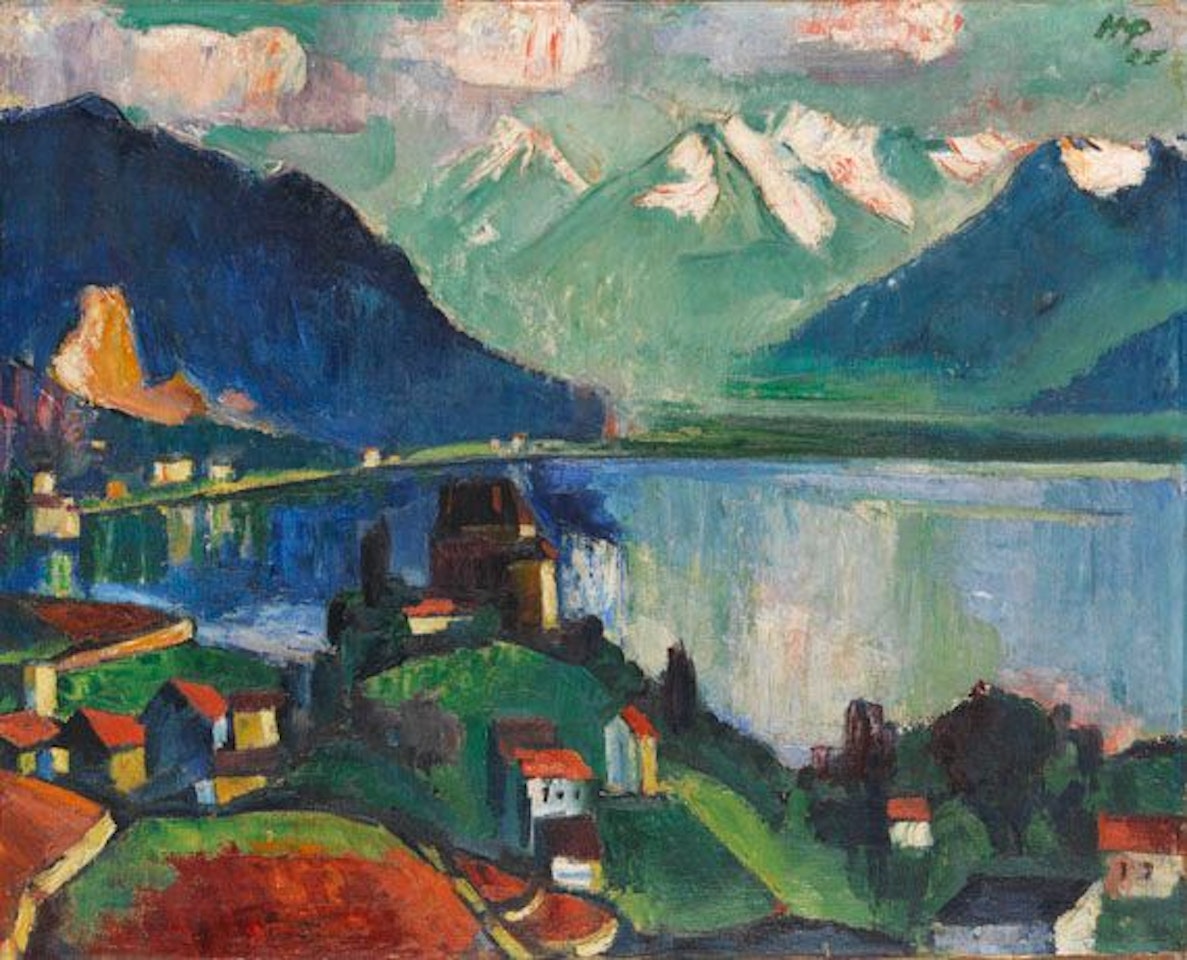 Am Genfer See by Max Pechstein