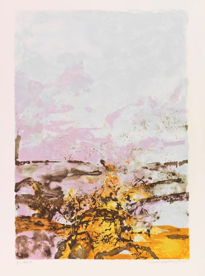 Ohne Titel (392) by Zao Wou-Ki