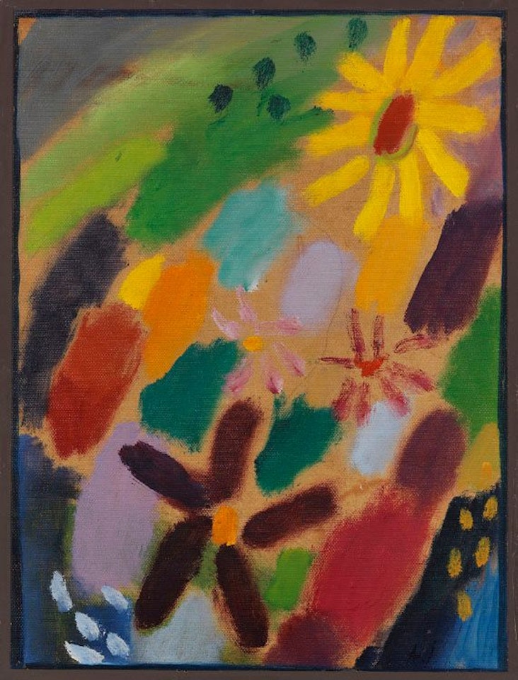 Frühlingswind und Wiesen by Alexej von Jawlensky