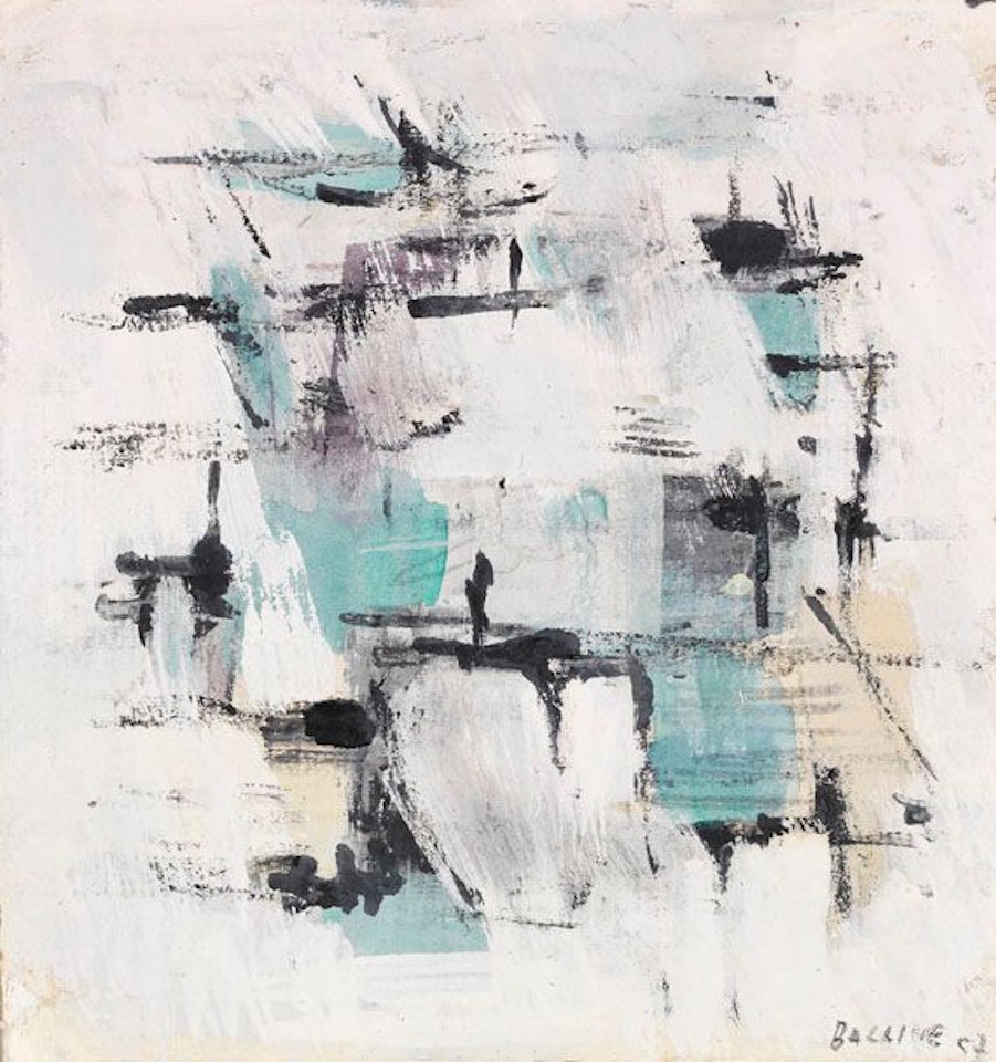 Abstrakte Komposition by Jean René Bazaine