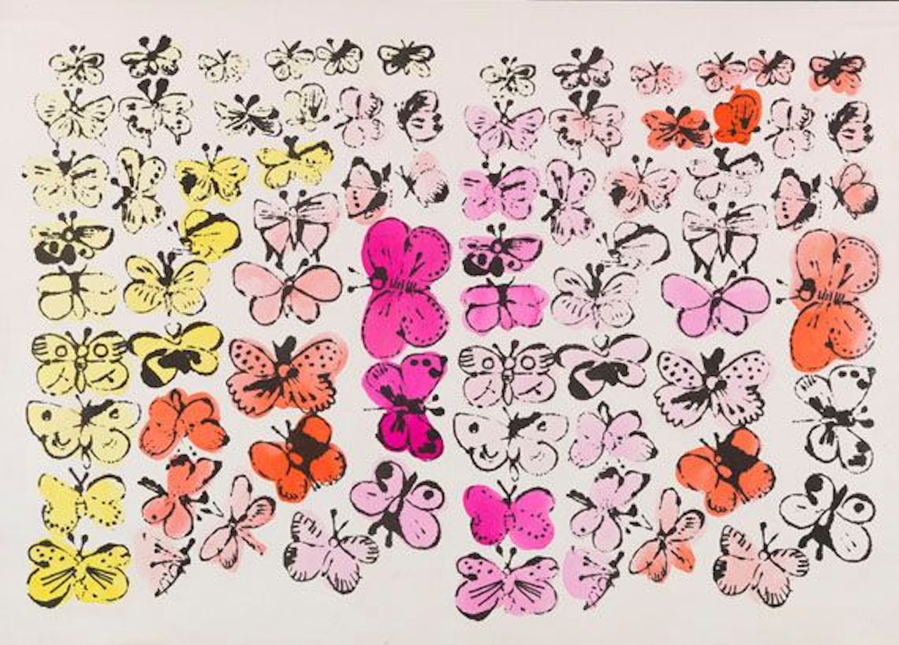 Happy Butterfly Day by Andy Warhol