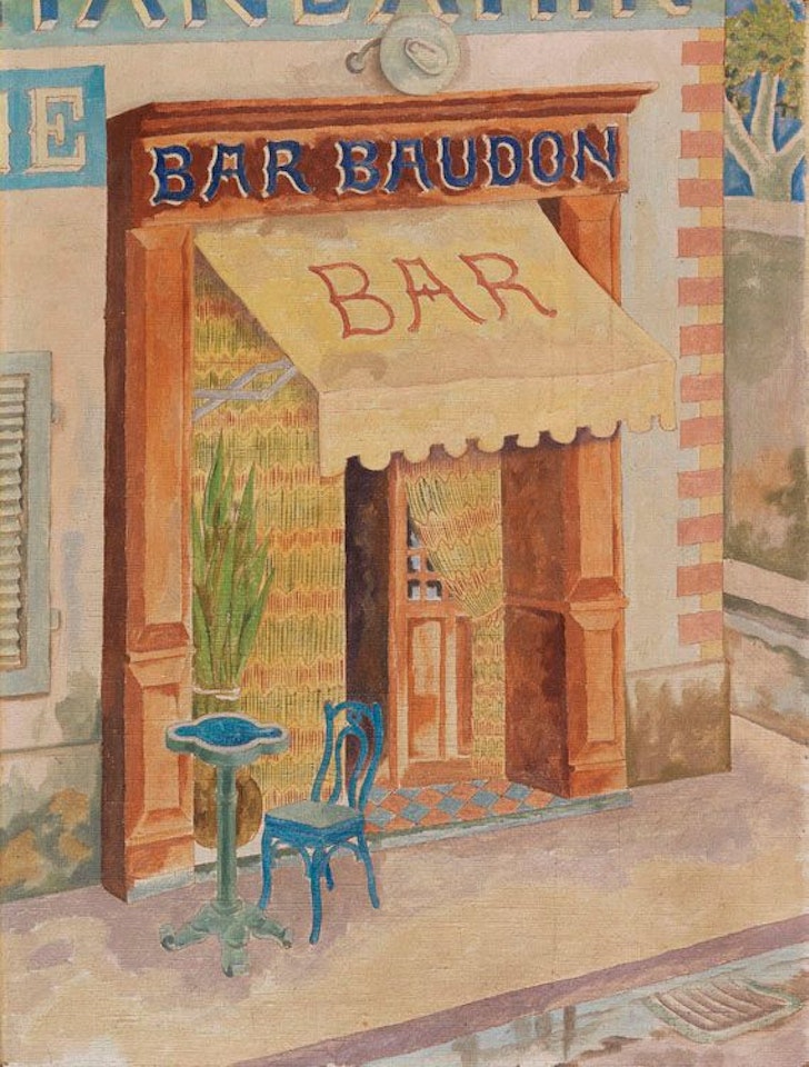 Marseille. Bar Baudon by George Grosz