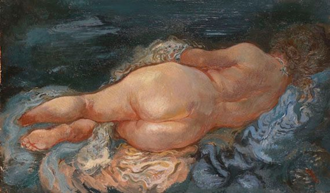 Resting by George Grosz