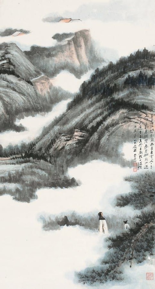 LANDSCAPE by Zhang Daqian