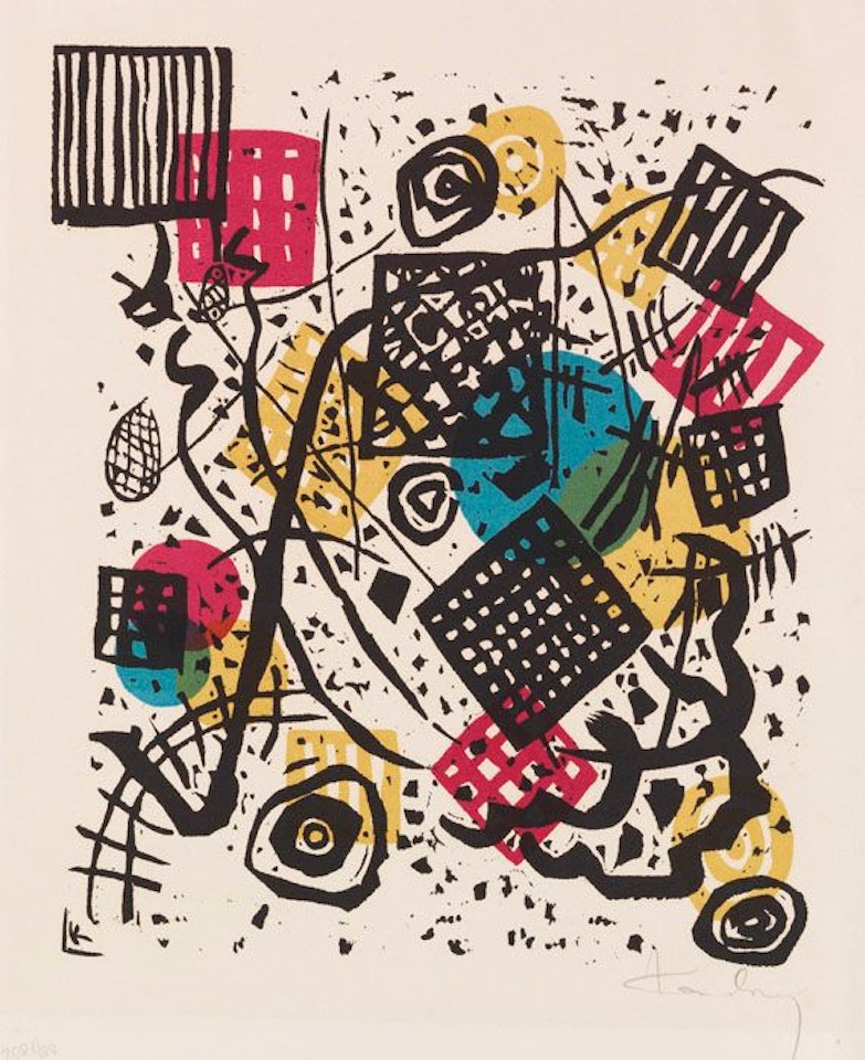 Kleine Welten V by Wassily Kandinsky